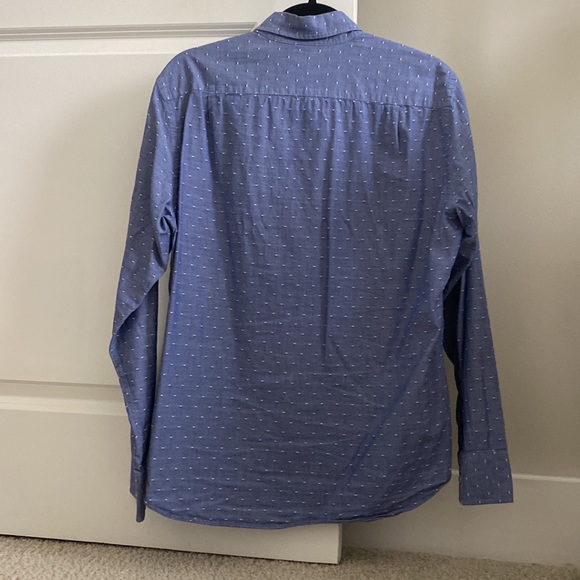 J Crew Casual Blue Button Down Collared Shirt - Picture 2 of 5